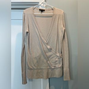 Ann Taylor V-neck Wrap Sweater, nursing top